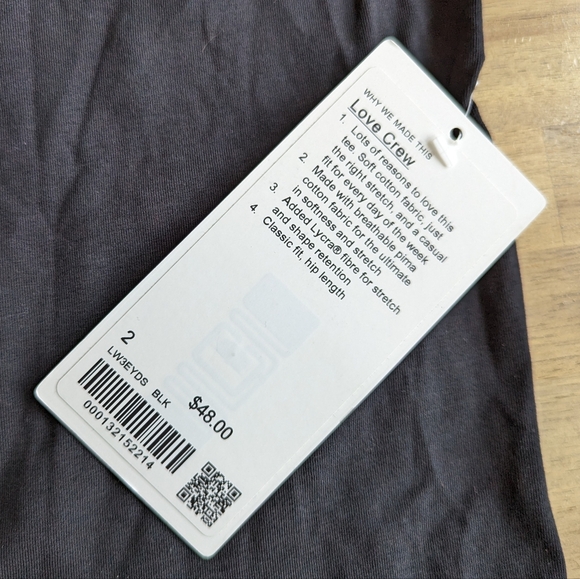 Lululemon Lovecrew (Lifetime Logo) NWT SZ 2 - Picture 7 of 7